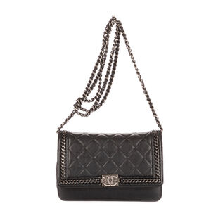 Chanel Chain Around Boy Wallet on Chain